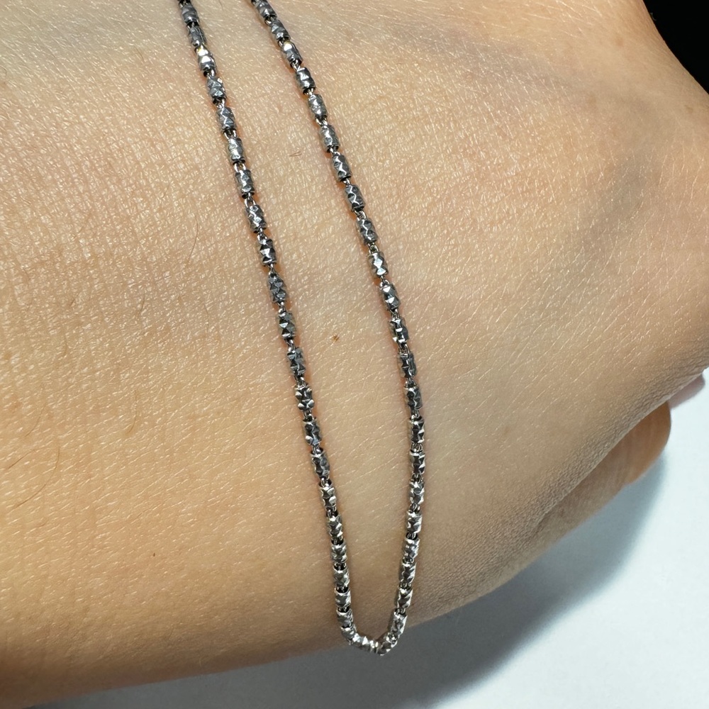 Silver necklace